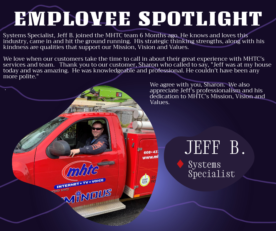 Jeff B Employee spotlight